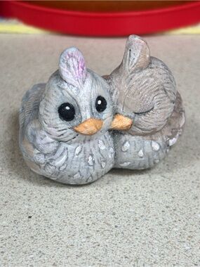 Two Ceramic Birds Figurine
